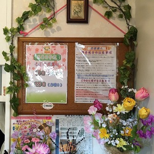 きばこ店内がSpring~春~バージョンへと装飾中！